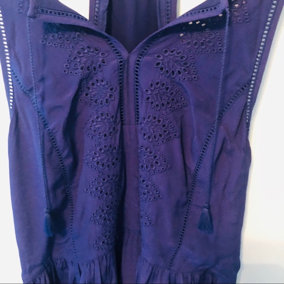 LOFT Purple Dress - Picture 3 of 8